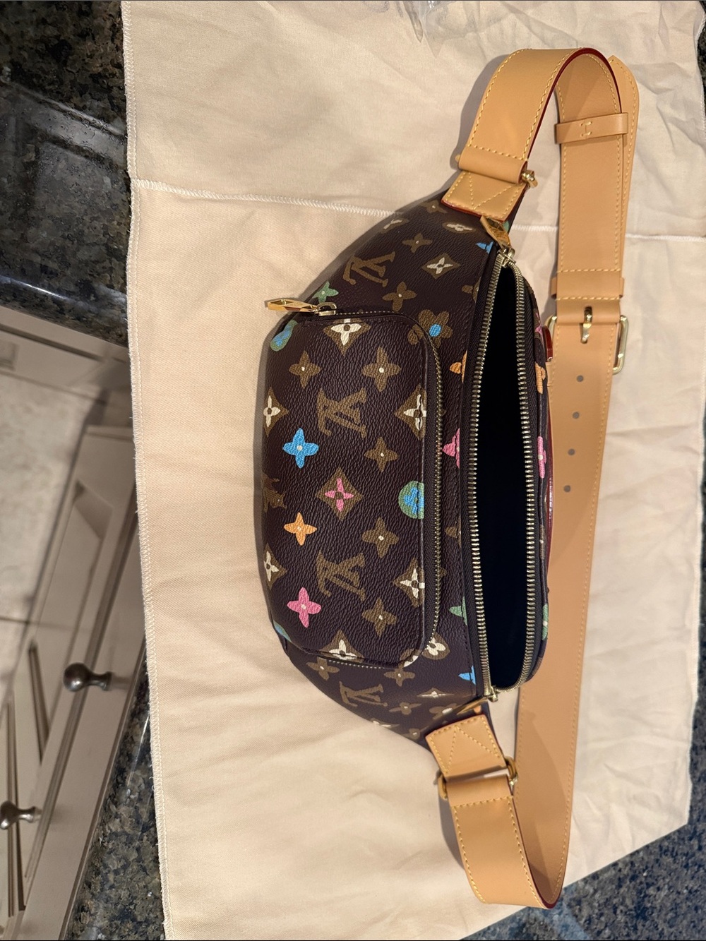 Louis Vuitton Rush Bumbag Monogram Craggy Canvas, Tyler the Creator